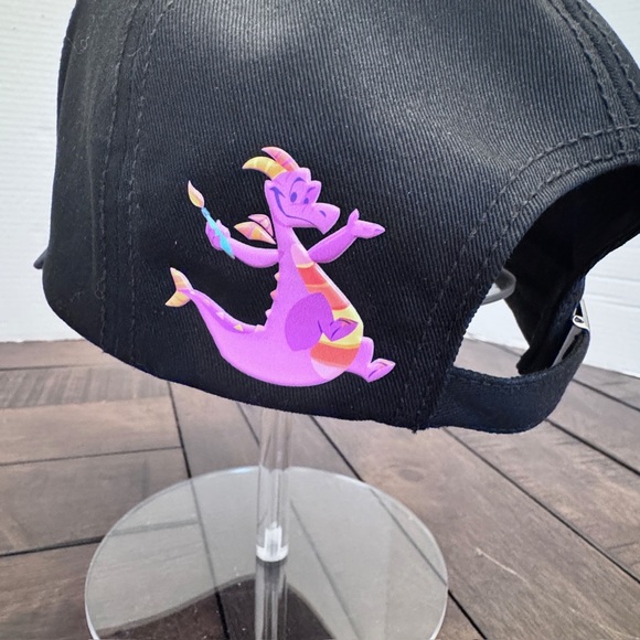 Disney EPCOT Festival of the Arts 2025 Figment Hat – Black Adjustable Cap - Picture 5 of 8